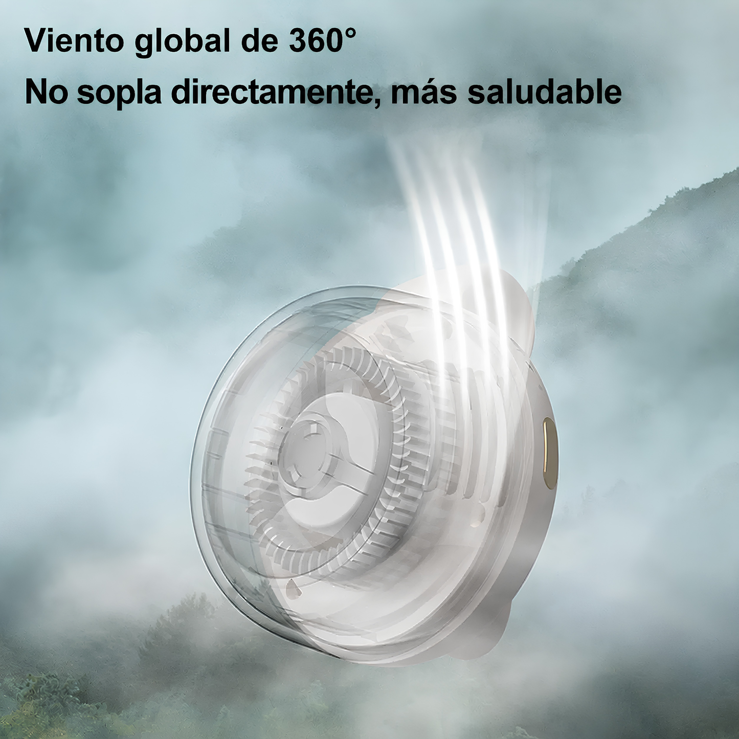 Mini Ventilador Portátil Silencioso